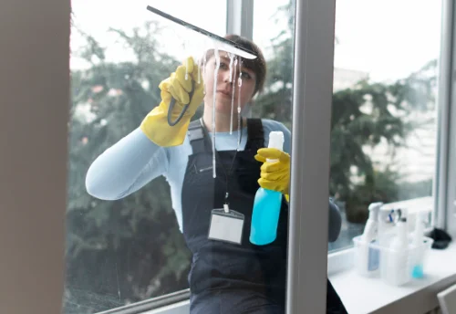 Nettoyage de vitres intérieures et extérieures à Saint-Ouen-lès-Parey